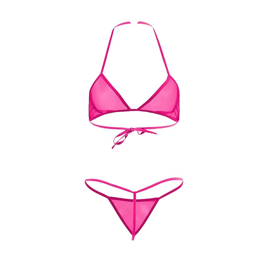 Yooo Shopi Bra Panty Satin Bikini set women girls view 6