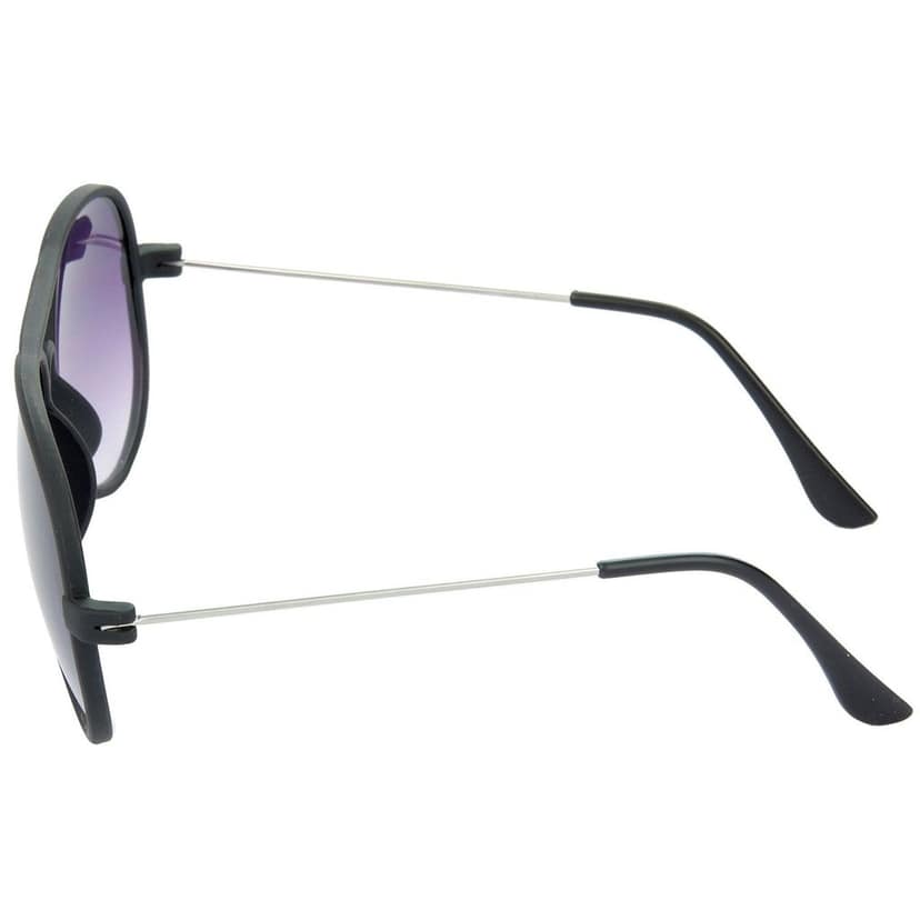 HRINKAR Pilot Stylish Sunglasses For Men And Women (Brown And Grey Lens | Brown And Black Frame - HCMB298) With Free Paper 3D Glass view 7