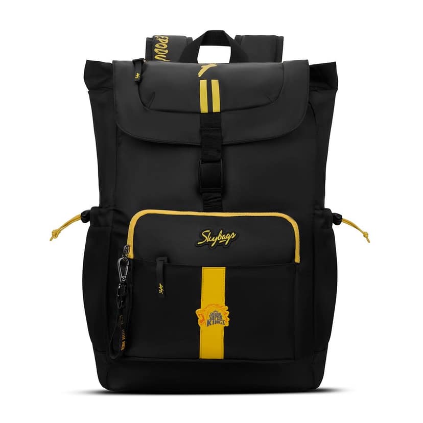 Yellove 15.6" Compatible Laptop Backpack 21L | 1 Compartment with Quick-Access Front Pocket & Rain Cover | Tablet Sleeve & Side Pocket | CSK Collage & Travel Backpack for Men & Women