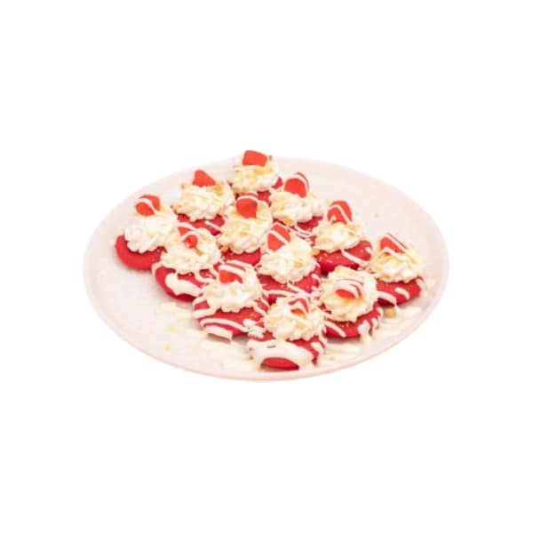 White Red Velvet Mini Pan Cake view 2