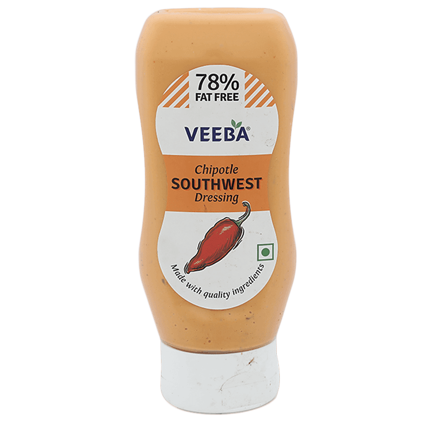 Veeba Chipotle Southwest Dressing, 300 G Bottle