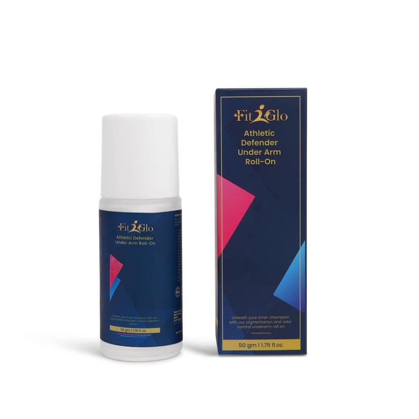 Fit2Glo Athletic Underarm Roll on | Long Lasting Fragrance With Licorice, Hyaluronic Acid, Glycolic acid, kojic acid | Prevents Odour, Reduces Underarm Pigmentation | Deodorant For Women & Men | 50 GM view 3
