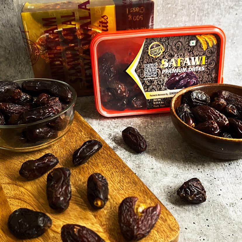 Safawi Dates (Khajoor) - Loose - 500 gm