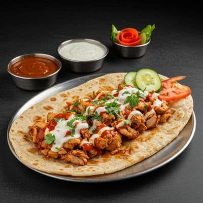 Shawarma Plate (rumali)