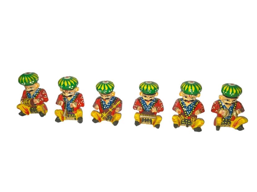 Kondapalli Rajasthani Wooden Band Set