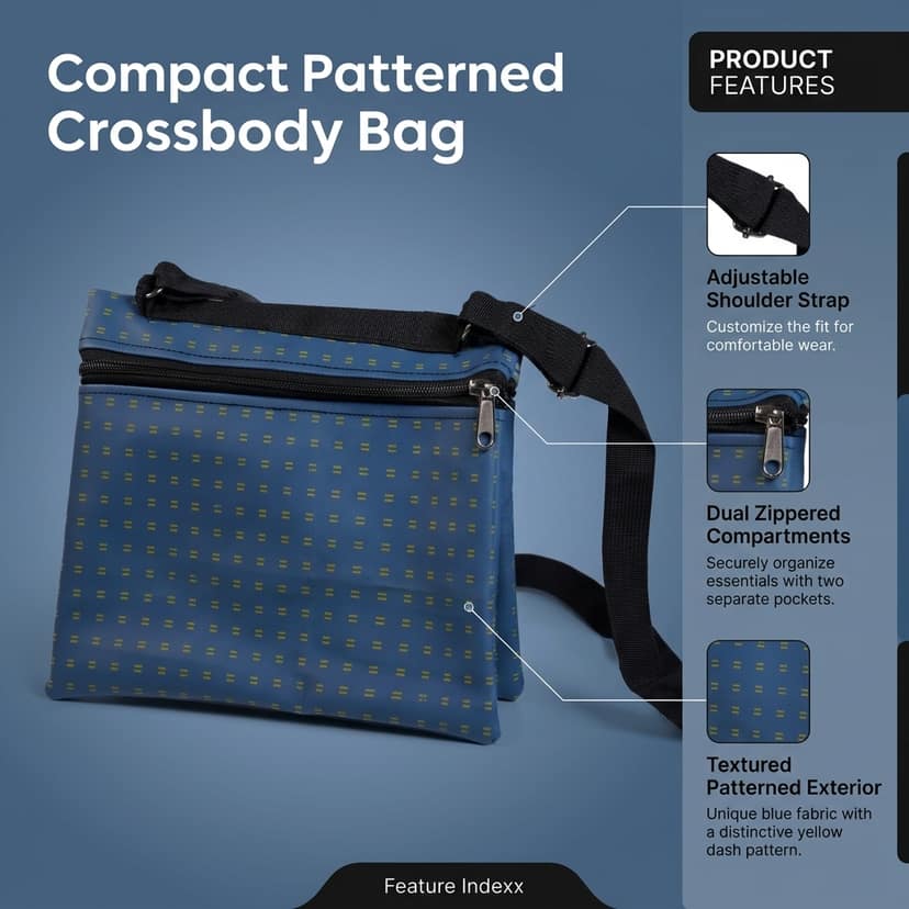 Stylish Rexine Sling Bag for Women - Compact & Durable view 4