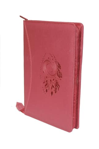 Sukeshcraft Pu Multiuse 30 File Sleeve for Documents, Certificates, Fixed Deposit Receipt, Portfolio Documents Holder (RedWine, Foolscap size)