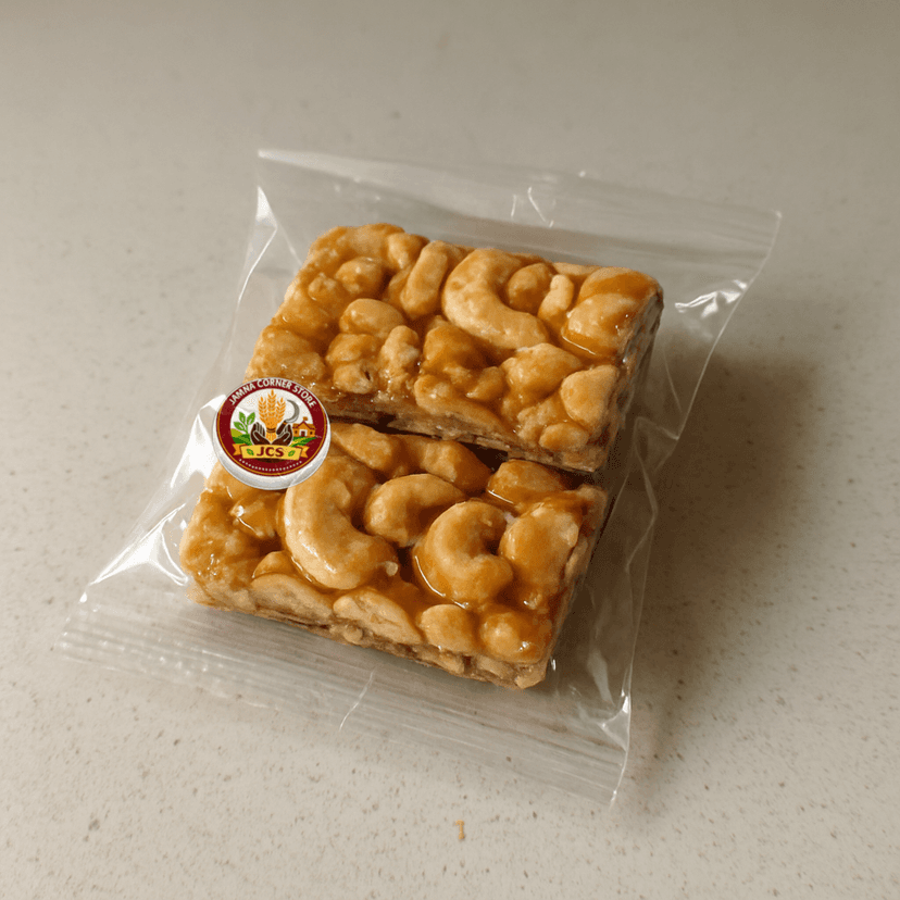Jamna Corner Store's cashew chikki