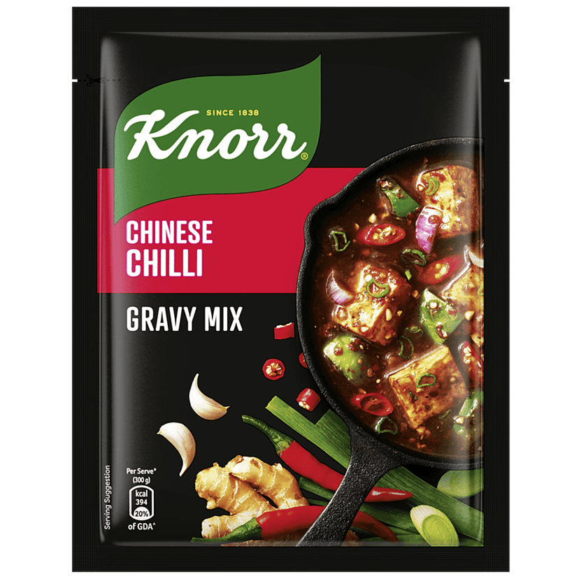 Knorr Gravy Mix - Chinese Chilli, Serves 4, 51 G view 2