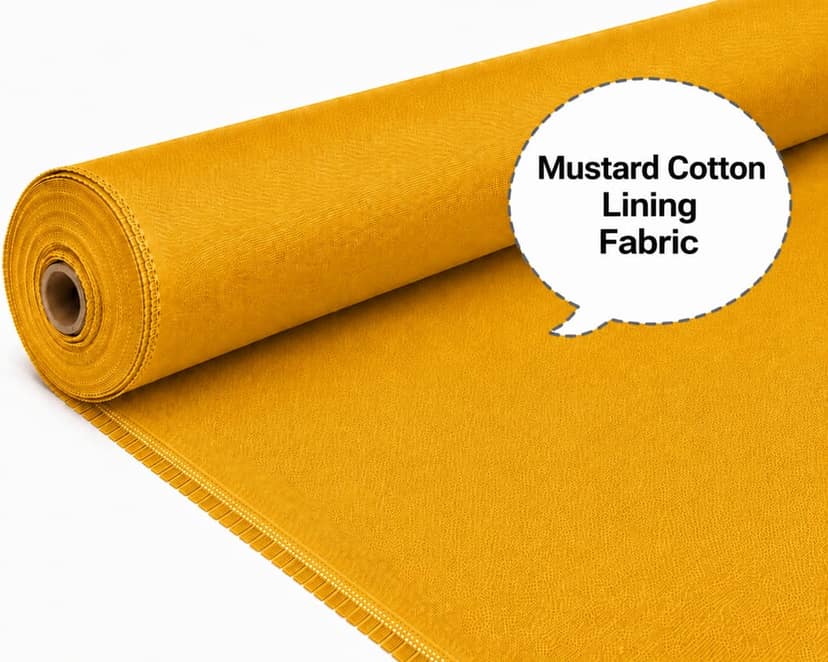 Mustard Cotton Lining Fibre (Bada Panna), Mustard Lining Fabric (Bada Panna), Mustard Cotton Lining Cloth (Bada Panna), Soft Cotton Lining Fabric (Bada Panna), Mustard Garment Lining Fabric (Bada Panna)
