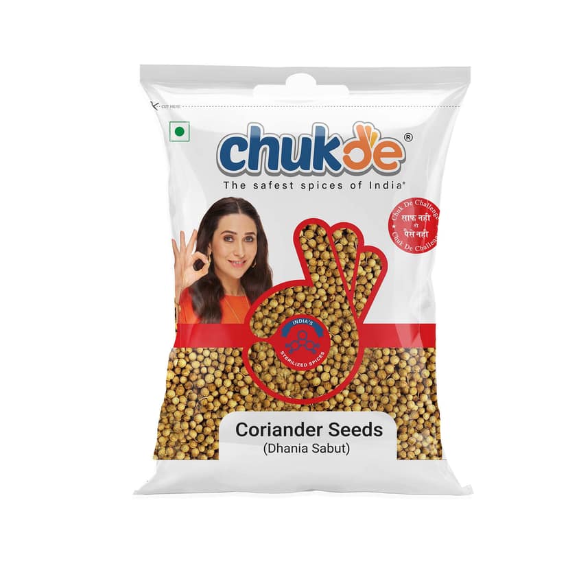 Chukde Spices Dhania Sabut/ Whole Coriander, 500 gm view 2