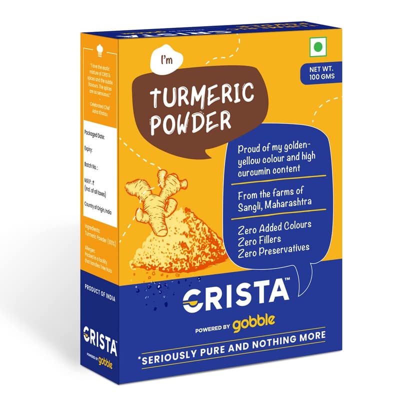 CRISTA Turmeric Powder, 100 gm