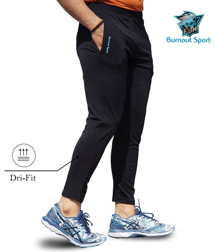 BURNOUT SPORT Polyester Black Crossbar L view 2