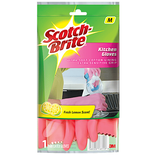 Scotch brite Kitchen Gloves Medium, 1 pc