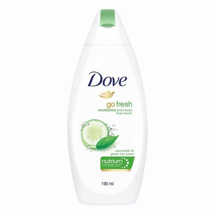 Dove Go Fresh Nourishing Body Wash, Fresh Touch, Cucumber & Green Tea Scent, 190 Ml view 2