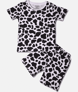 Be Awara Pack of 1 Unisex for Baby Cotton T-Shirt & Shorts ( White )