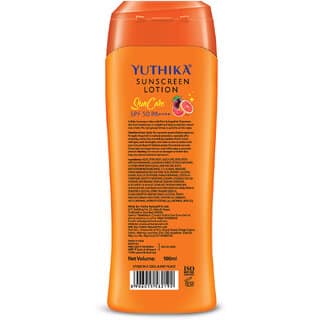 Yuthika Sunscreen Lotion SPF 50 PA+++ 100ml High Protection, Non-Greasy Formula view 2