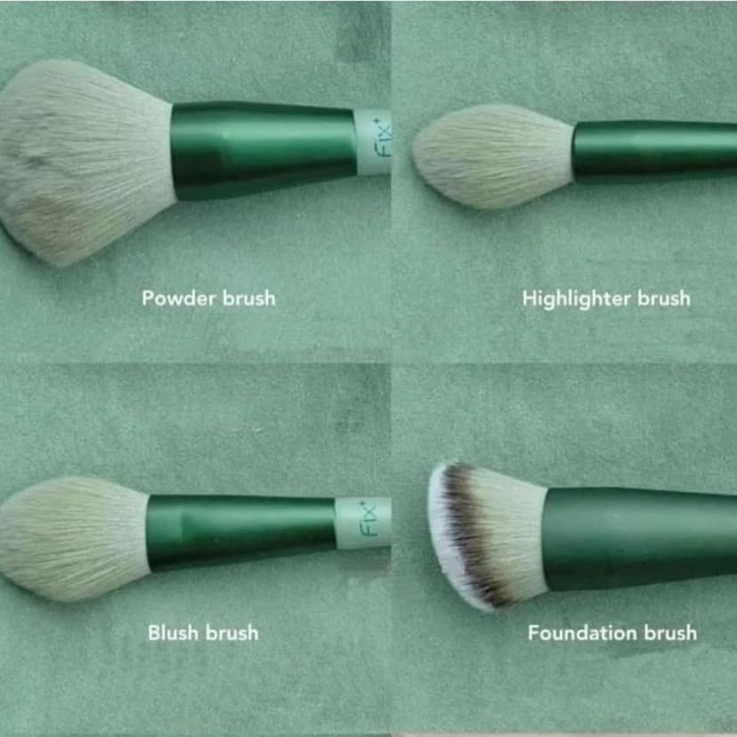 13pc Makeup Brush Set With Soft Fluffy Pouch Cosmetic Makeup Brush (Pack of 13) view 4