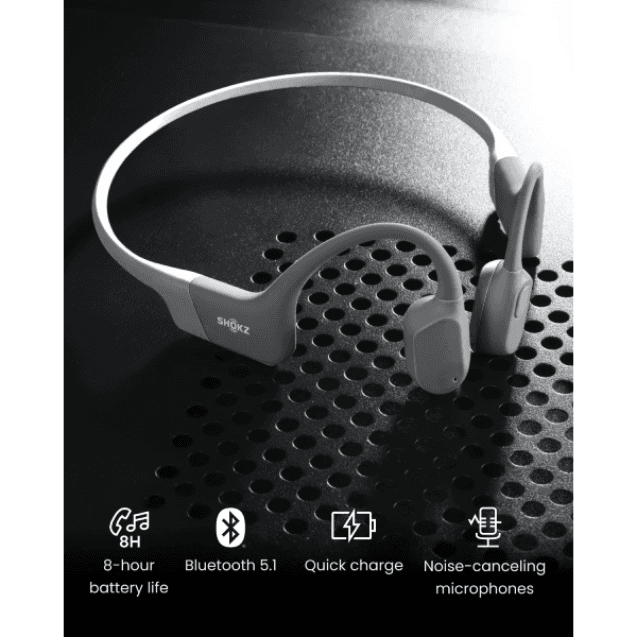 SHOKZ OpenRun Bone Conduction Sports Headphones view 3