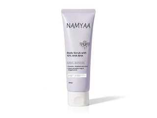Namyaa Body Scrub with 10% AHA BHA, Glycolic, Lactic & Salicylic Acid, 200g - Pack of 1