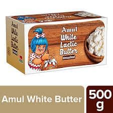 AMUL WHITE BUTTER 500GM
