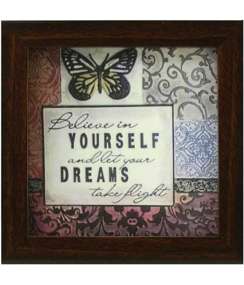 Indianara - Motivational Painting With Frame view 2