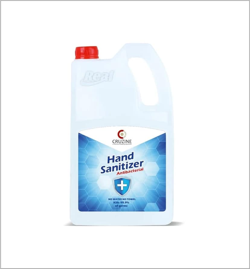 Cruzine Antibacterial Hand Sanitizer White - (5 ltr)