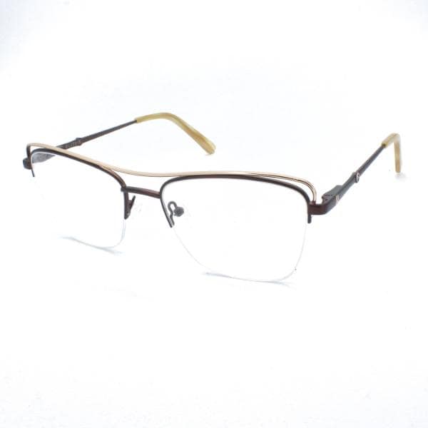 Lensoz Elite X Luxe Half Rim - Narrow - Copper Brown
