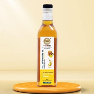 Wood Pressed Yellow Mustard Oil