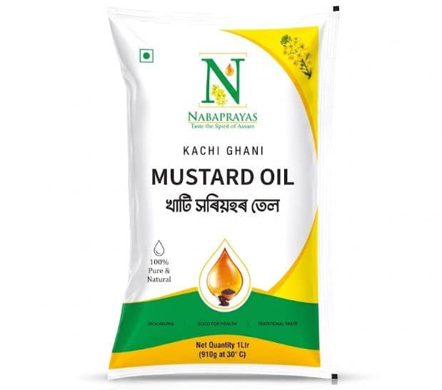 Kachi Ghani mustard oil - 1 L