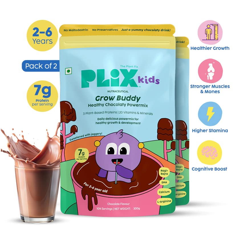 Grow Buddy Healthy Chocolaty Powermix __Pro Pack__