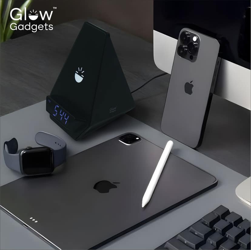 Glow Gadgets Symphony Bluetooth Speaker With Wireless Charging view 2