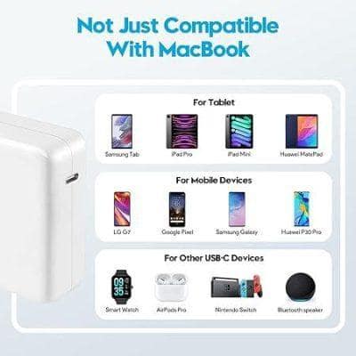 Apple Laptop Charger/Adapter 87W USB-C for MacBook Pro 14-inch (2021), 15-inch (2018, 2017, 2016) view 5