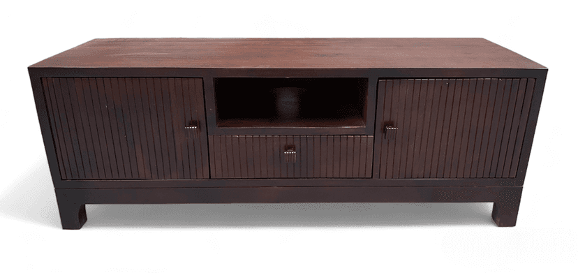 HeritageHarbor Acacia wood TV Cabinets By Orchid Homez view 2