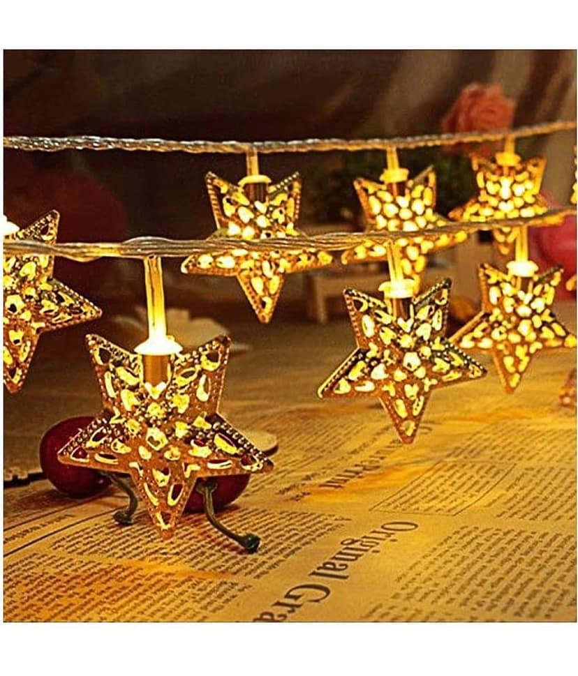 THRIFTKART - Gold 3Mtr String Light ( Pack of 1 )