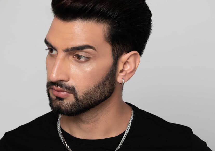 Legion Solitaires Men's Hoop Earring (1 Pc Only) view 5