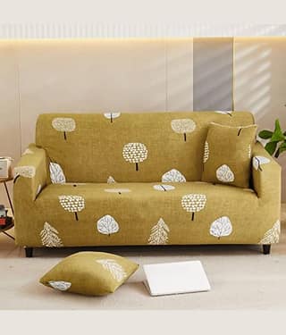 House Of Quirk 1 Seater Polyester Sofa Cover ( Pack of 1 )