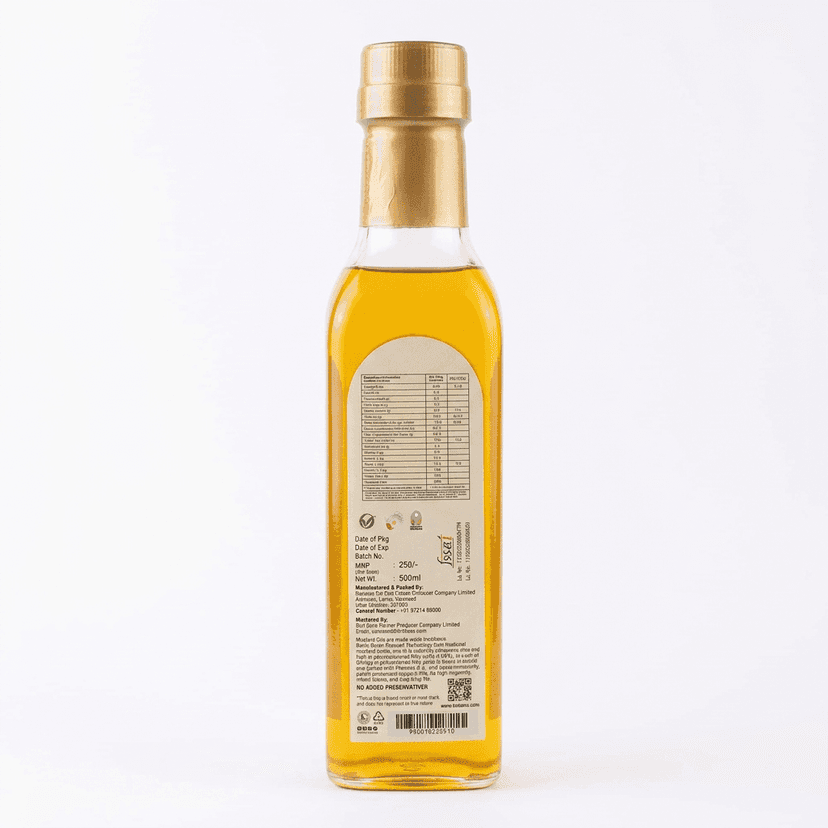 bullseva Cold Pressed Peanut Oil 1L view 2