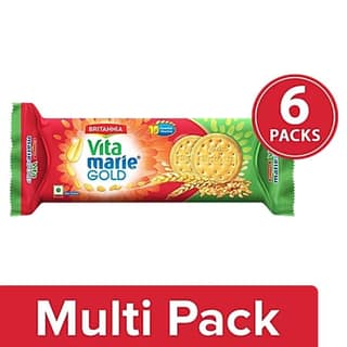 Britannia Biscuits - Vita Marie Gold, 6x150 g Multipack - 150 mL - One Unit