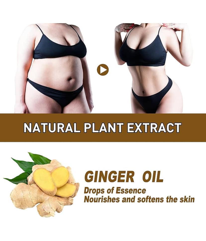 Kuraiy Ginger Oil, For Belly Fat Reduction For Weight Loss( 30 ml) Pack of 2 view 2