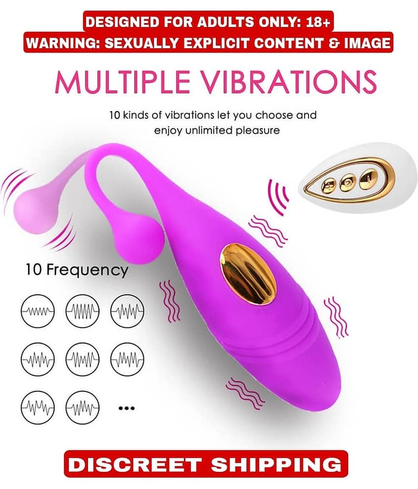 WIRELESS REMOTE CONTROLLED FISH SHAPED VIBRATING EGG IN 10 VIBRATION MODES WITH USB CHARGING OPTION SEX TOY FOR WOMEN (LOW PRICE) view 2