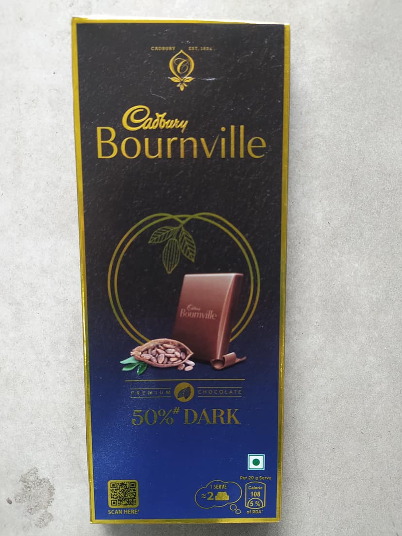 Cadbury Bournville Chocolate 50% dark