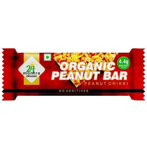 24 Mantra Peanut Jaggery Chikki, 33 gm
