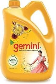 GEMINI SUNFLOWER OIL 5 LITRE
