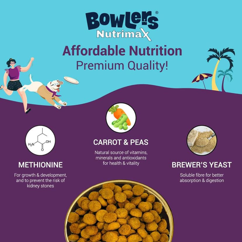 Bowlers Nutrimax Adult Dry Dog Food Chicken & Vegetables view 5