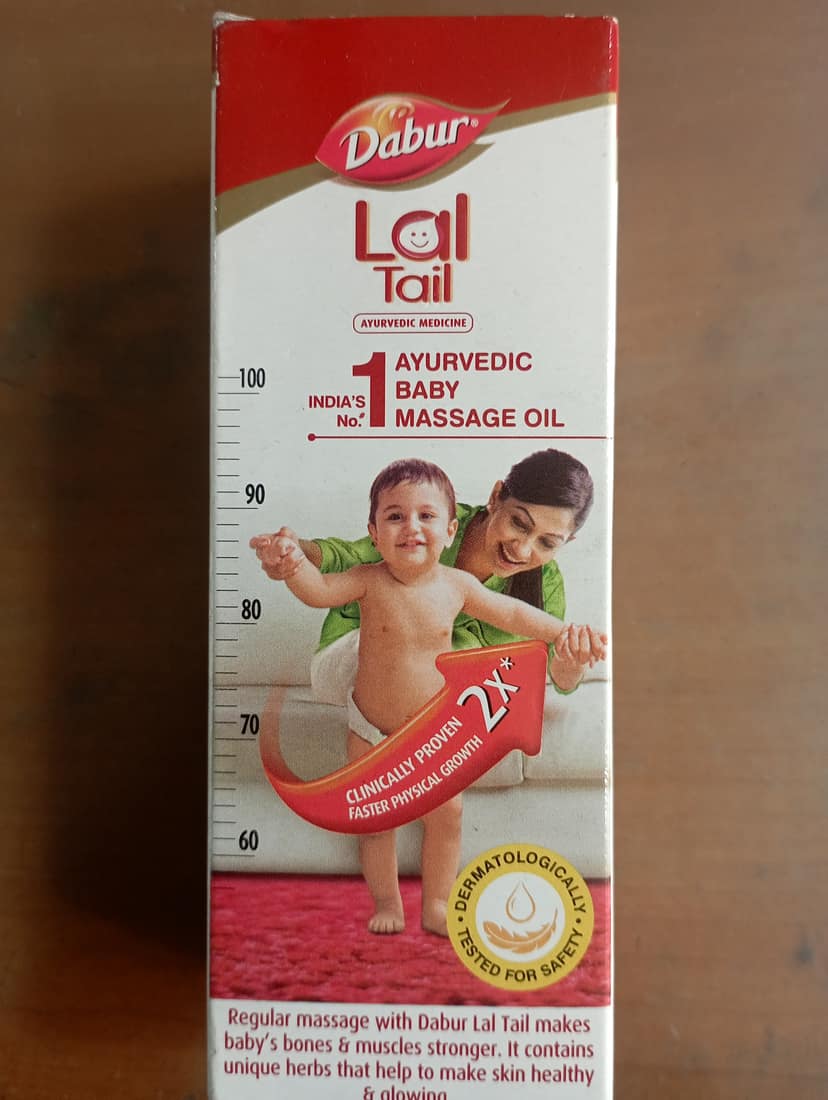 Dabur tail ayurvedic baby massage oil