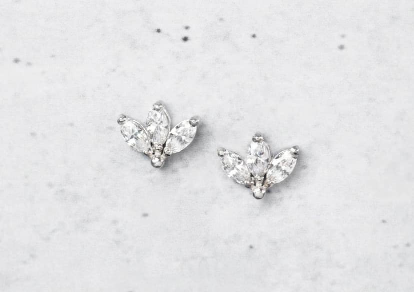 Petal Bug Studs view 2