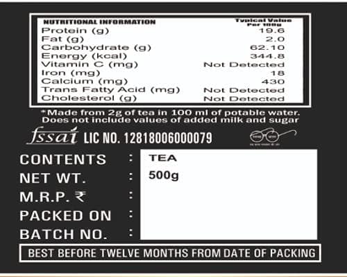 MINTRI TEA- Assorted Premium CTC Tea | BlackGold Select 500g view 3