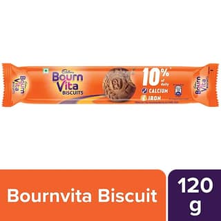 Cadbury Bournvita Biscuits, 120 G