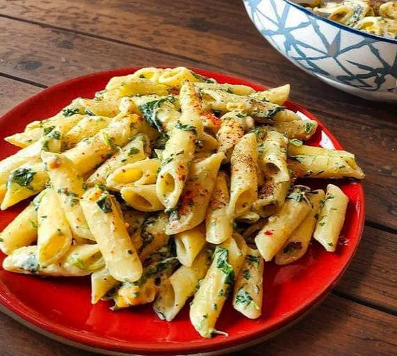 Mix double cheese pasta